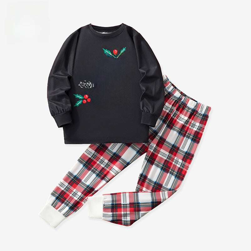 Christmas tree print pajamas
